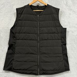 DU/ER DUER Vest Mens XL Black Quilted Outdoors Polyester